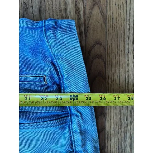 LEVI STRAUSS & CO Levi's Blue White Tie Dye Denim Jacket   Mens Size Large - Picture 9 of 11